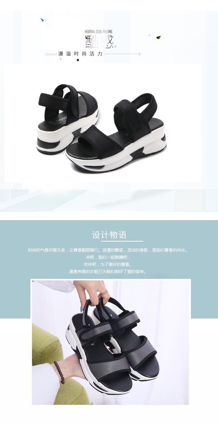 Chaussures été pour femme en Caoutchouc - Ref 3345500 Image 8