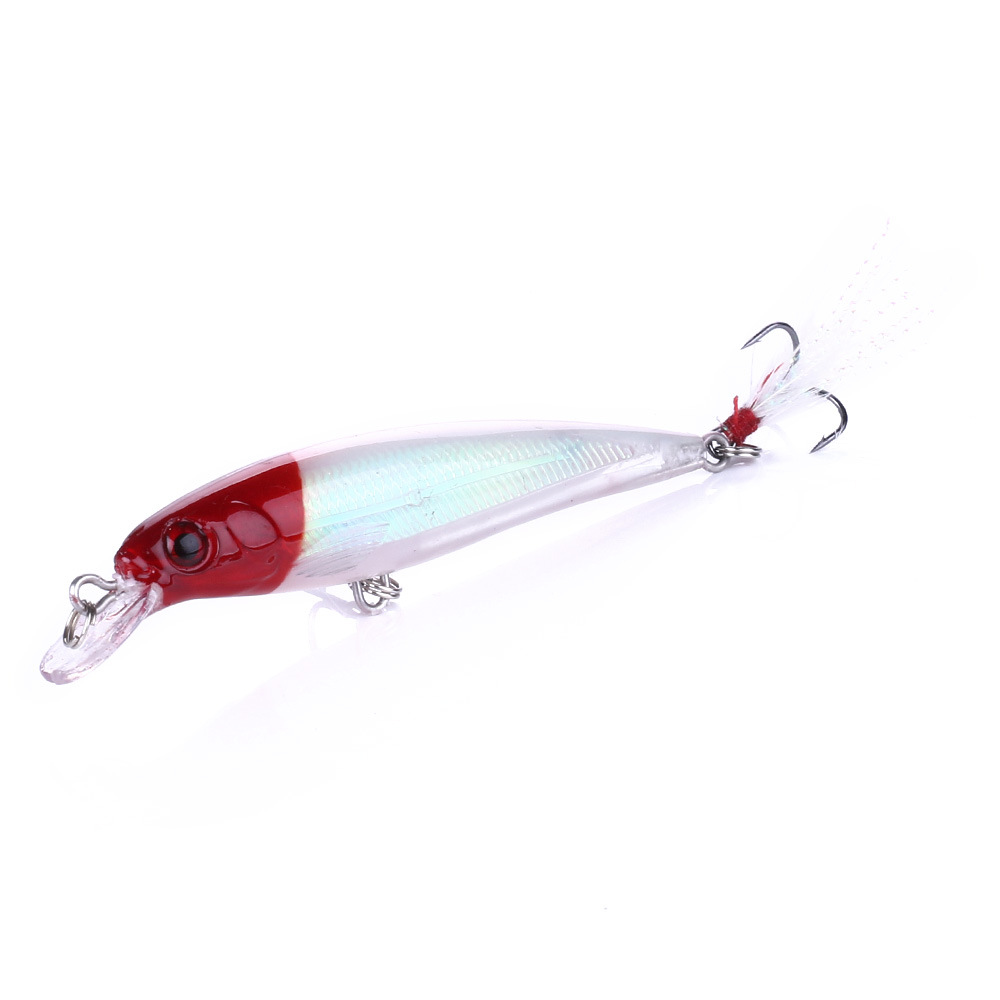 Sinking Minnow Fishing Lures 90mm 8g Hard Plastic Baits Fresh Water Bass Swimbait Tackle Gear