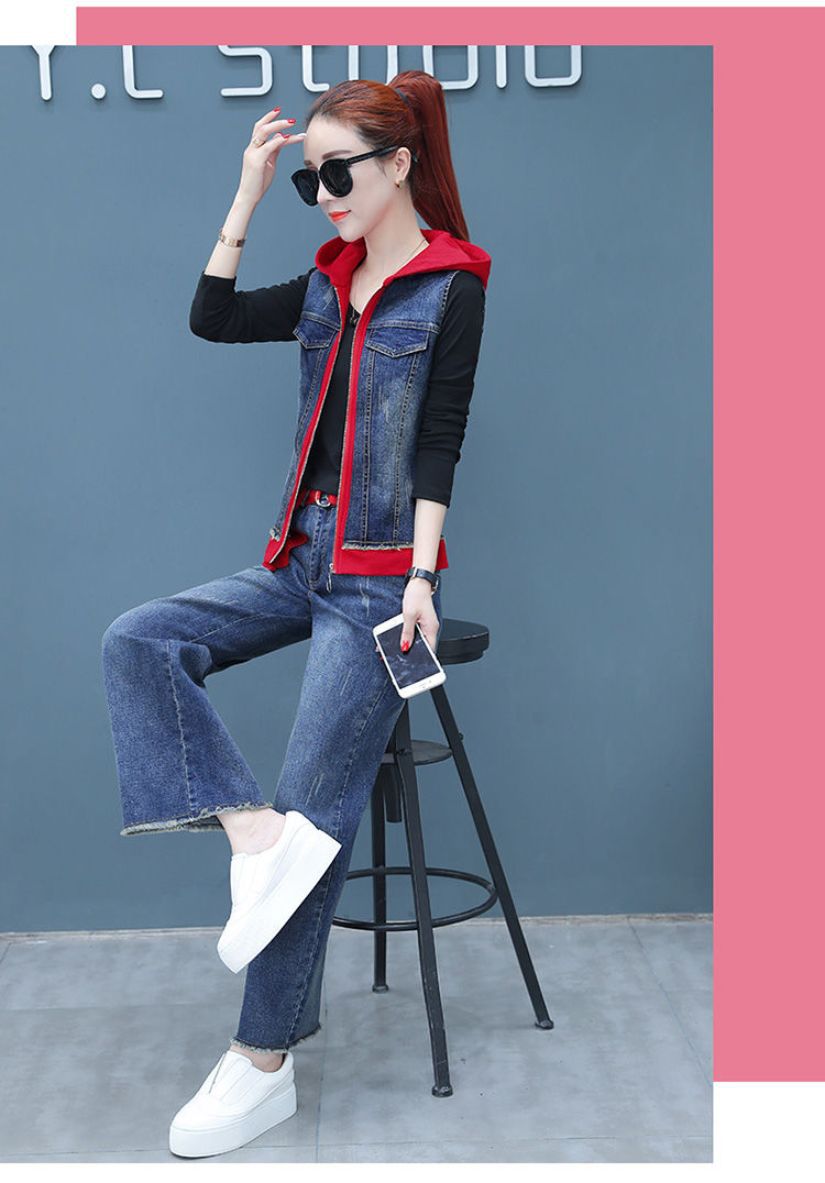 Gilet femme en Denim coton - Ref 3316771 Image 19