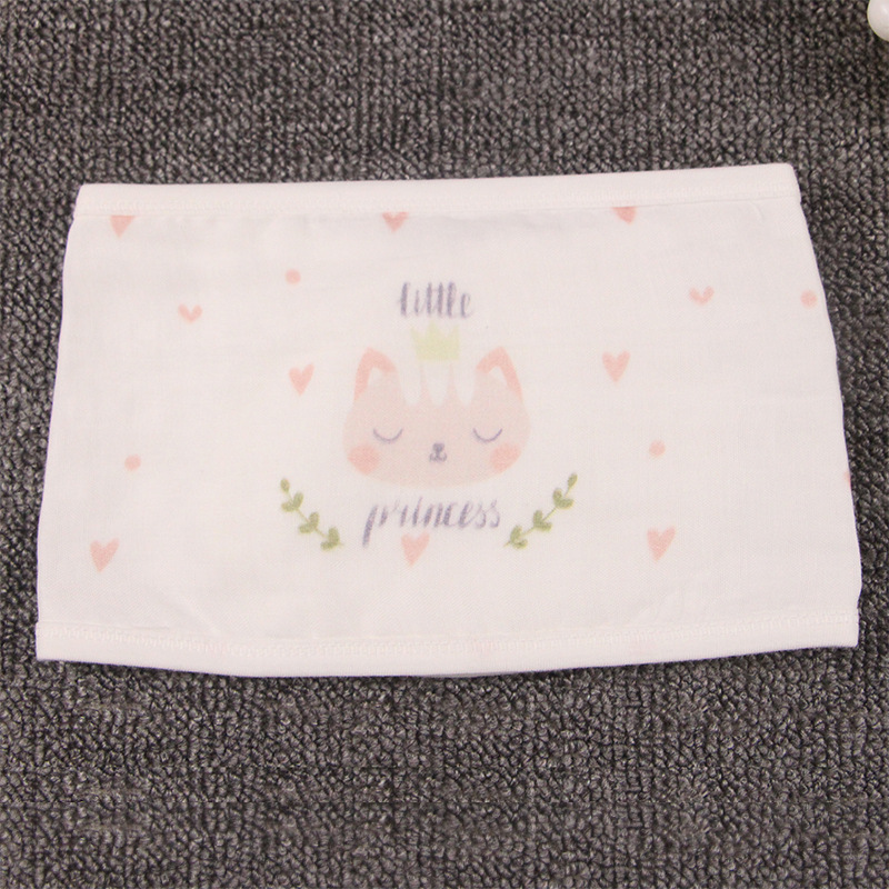 二层纱布婴儿肚兜纯棉新生儿肚兜宝宝衣服儿童连脚护肚围四季通用|ms