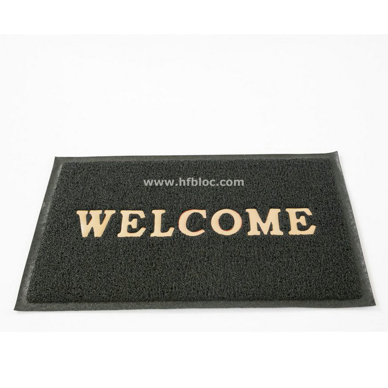 Ventas directas de fábrica Bienvenido a puerta Mat coche pie Mat puerta mat
