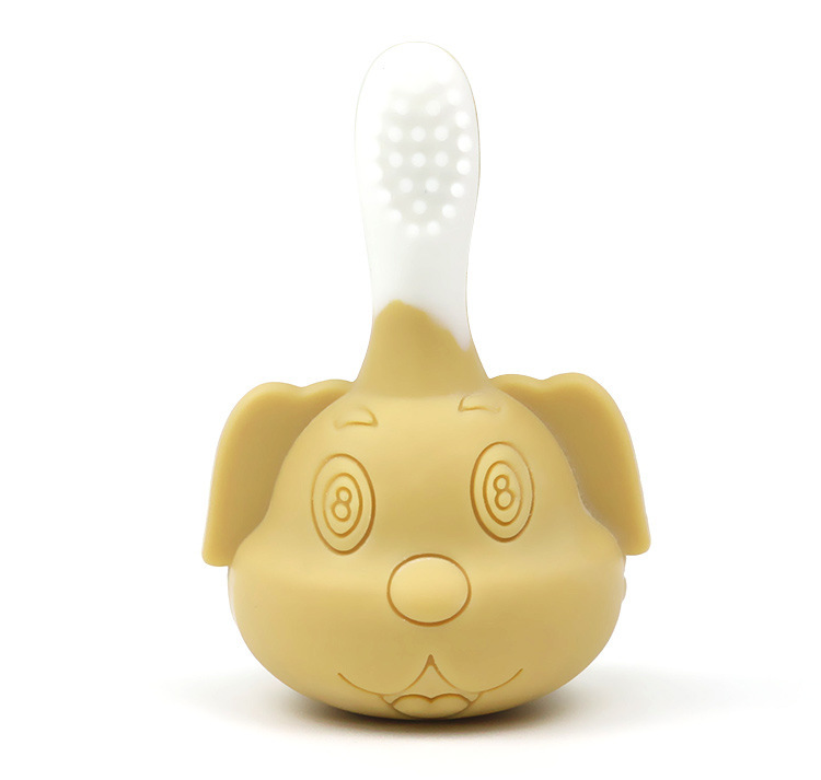 Baby Silicone Toothbrush - Grey