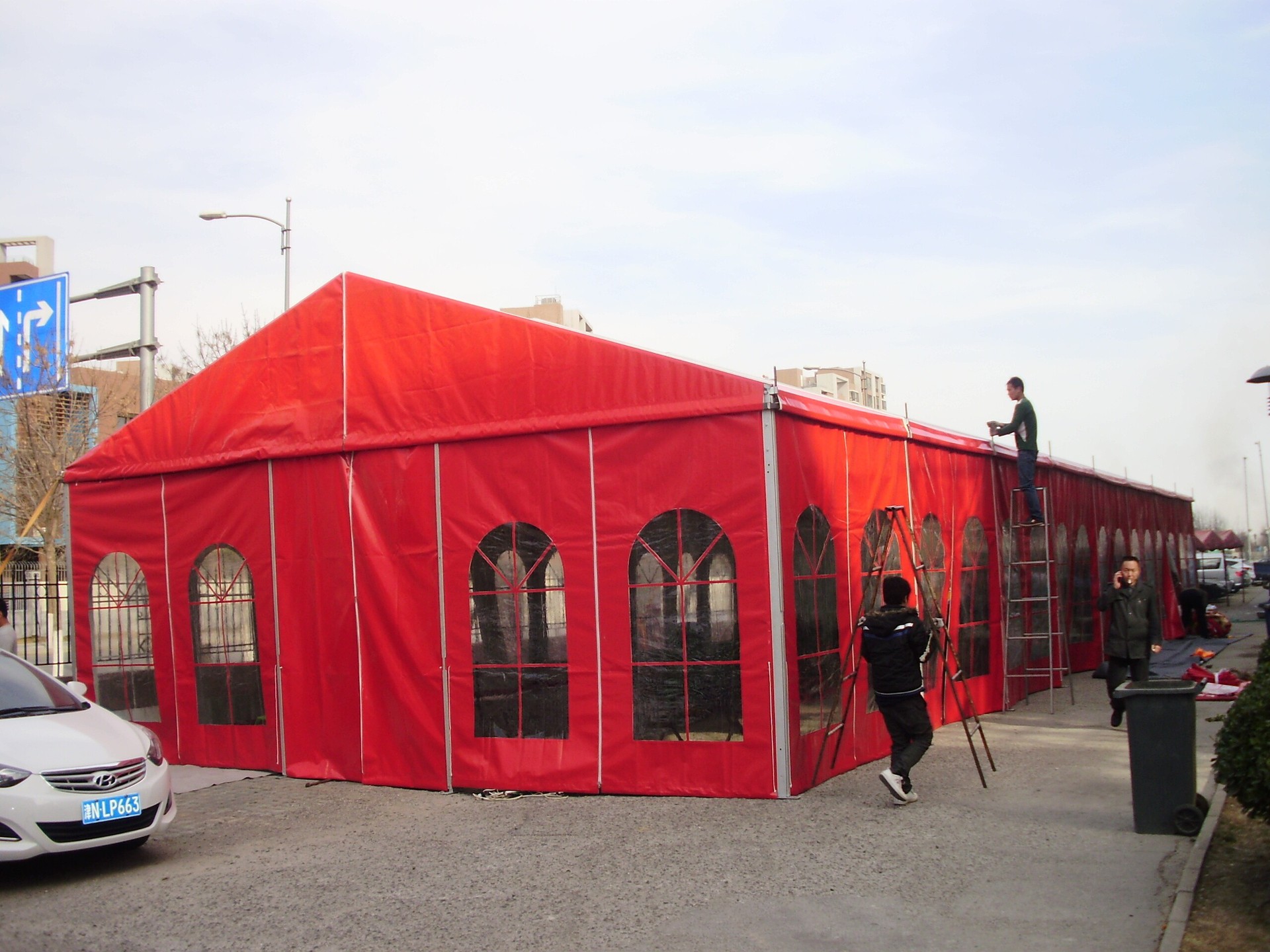 广州红色欧式帐篷出租