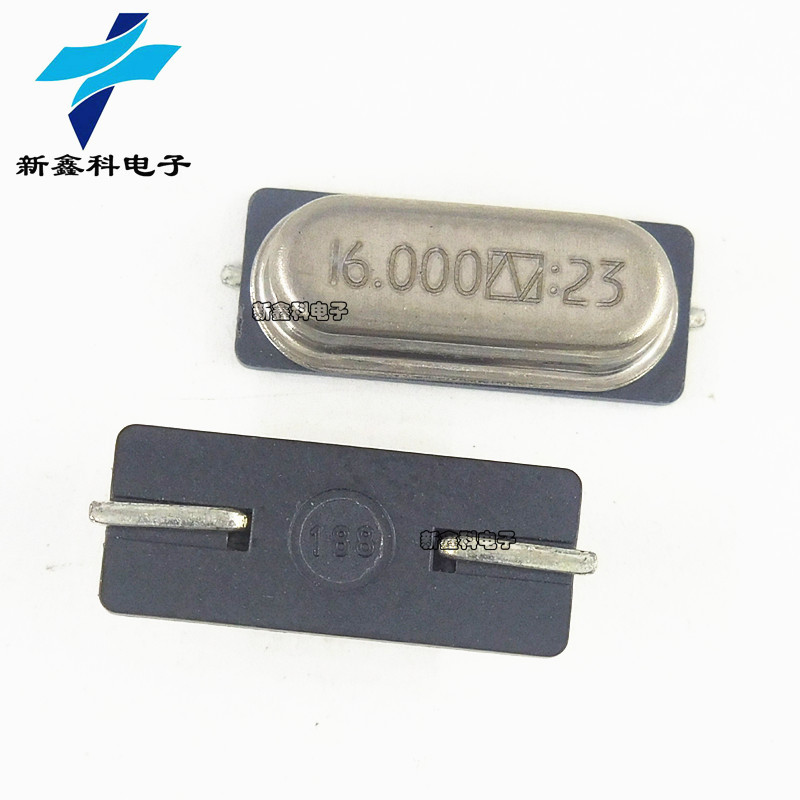 贴片晶振 16.000MHZ HC-49SMD 无源晶振 16MHZ