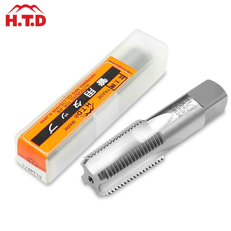 日本富士牌HTD 碳钢SKS 英制管牙丝攻 BSPT机用丝锥 单支