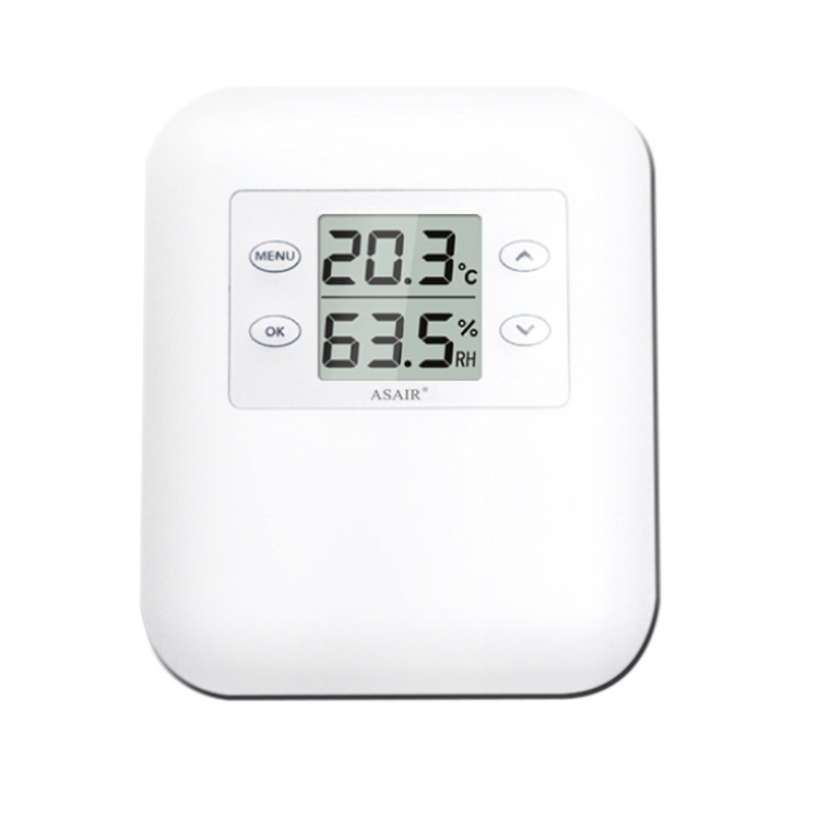 工业级温湿度变送器AW1485B壁挂式温湿度仪高精度温度计内置报警