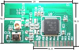RF/射频模块;通信天线;zigbee模块