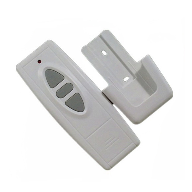 供应新款带底座3键控制电动窗帘升降停无线遥控器1000米315m/433m