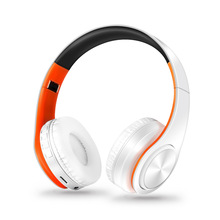 2021新款藍牙耳機 MP3耳麥頭戴式游戲音樂手機耳機可插卡多色批發
