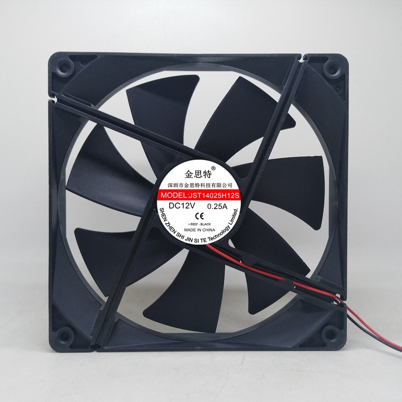 全新高品质 14025 12V 14CM 超静音 电脑电源机箱散热风扇大风量