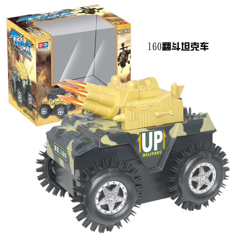 El carro eléctrico del tanque del camión volquete eléctrico 160 volteará el barril del cubo con el coche ligero del juguete de los niños