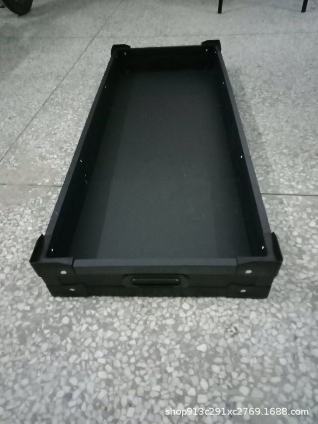 生产中空板周转箱 中空板骨架箱 耐用防水塑料中空板箱