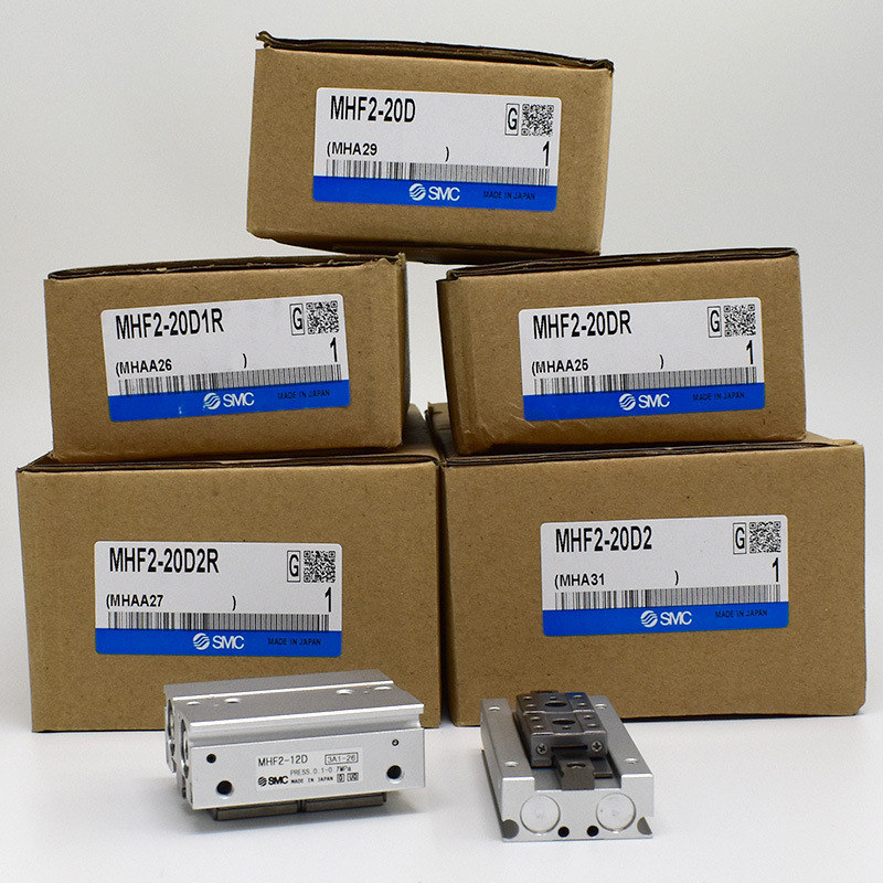 SMC款滑台气缸手指气缸MHF2-8D-8D1-8D2MHF2-12D-12D1-12D2 R