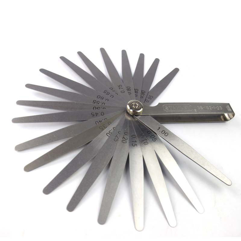 23件装公制塞尺,0.02~1mm/史丹利,