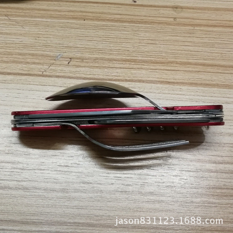 Herramientas multifuncionales directas de fábrica cubiertos multifuncionales cuchillo de campo cubiertos herramientas de regalo