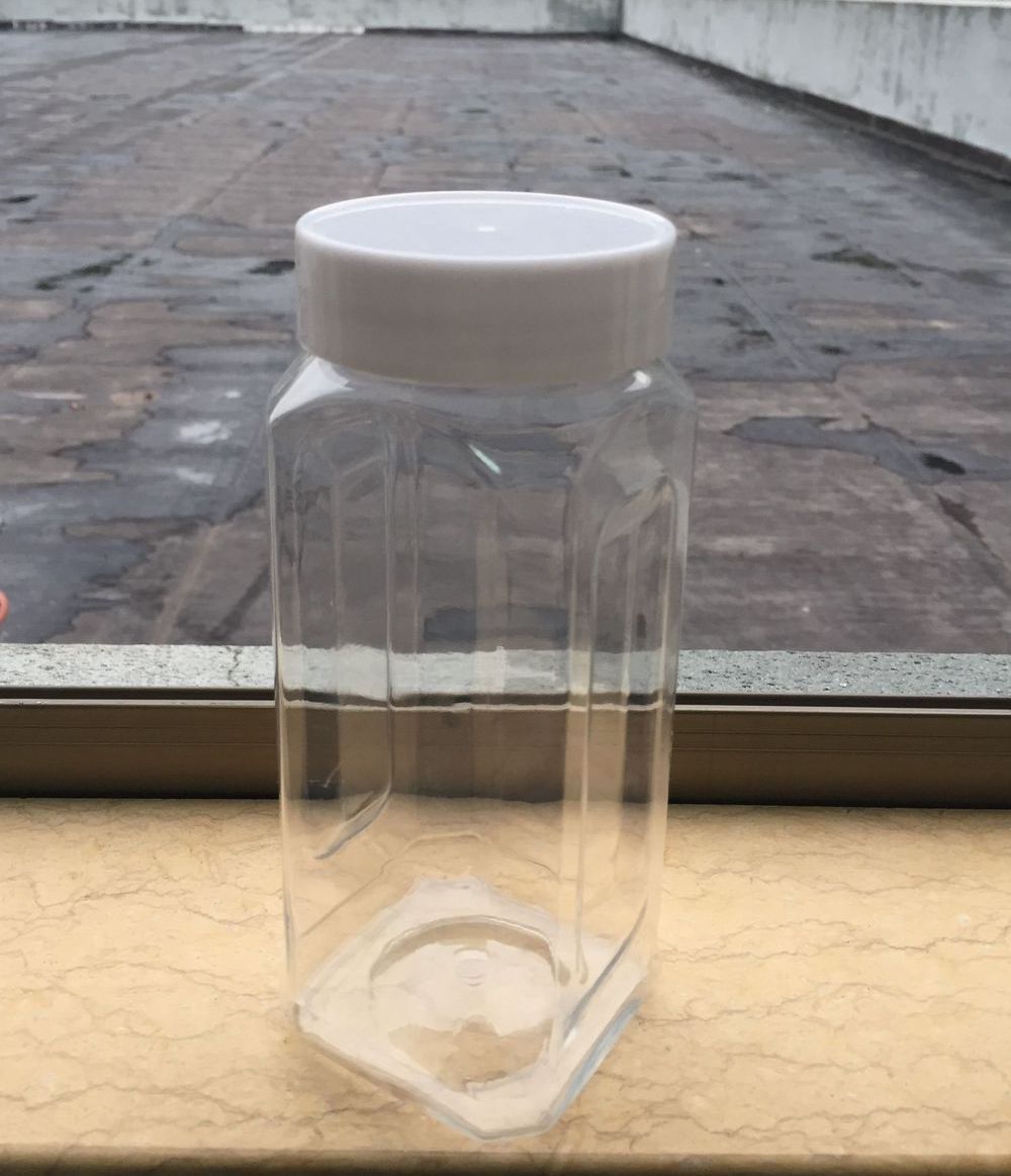 550ml方形 750g蜂蜜瓶 PET塑料罐 塑料瓶 糖果罐 调味料瓶(德73)