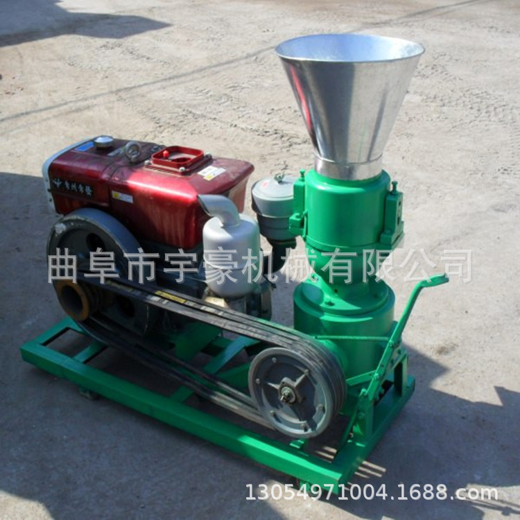 鸡鸭鱼猪饲料制粒机小型家用机械颗粒机