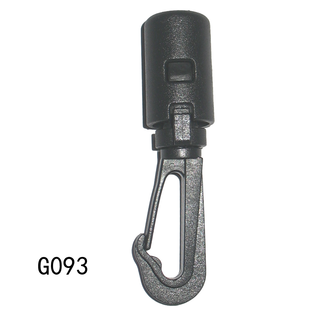 Quality supply new pattern Handbags Luggage and luggage rotate Hooks high quality Plastic Turn Hooks Black hooks G093