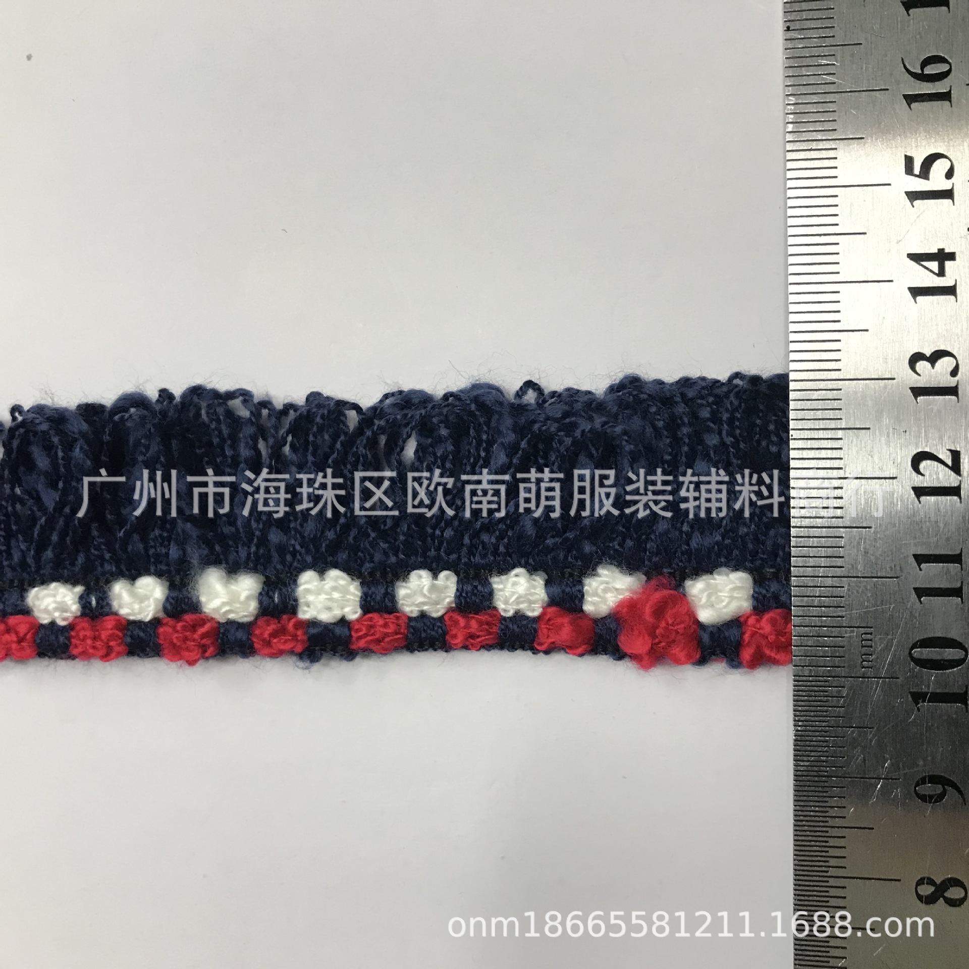 厂家直销现货供应鞋材民族风流苏家访童装服装服饰饰品辅料花边带