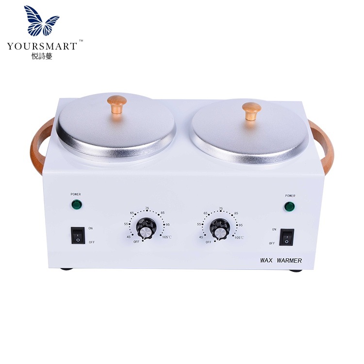 新款男女蜡豆罐蜡脱毛蜡疗机 双锅热融蜡机Depilatory Heater