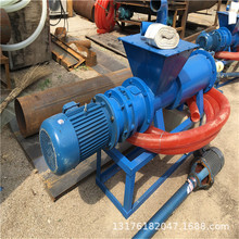 猪粪小型产量高粪便脱水机 卧式固液分离机 肉鸭粪便挤压式分离机