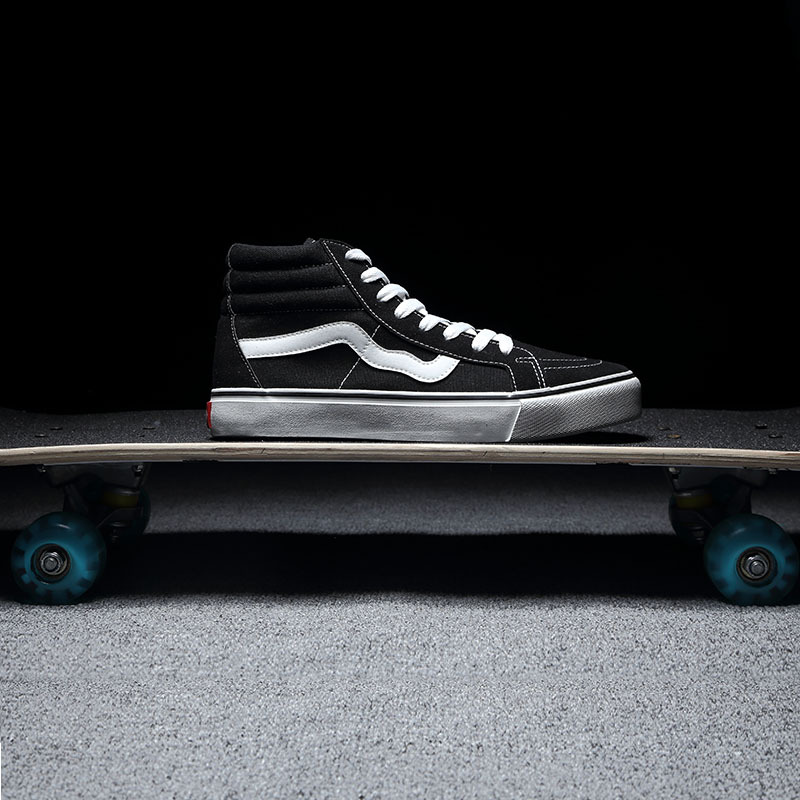 ins超火原宿风韩版ulzzang高帮男女鞋经典帆布鞋情侣鞋休闲运动鞋