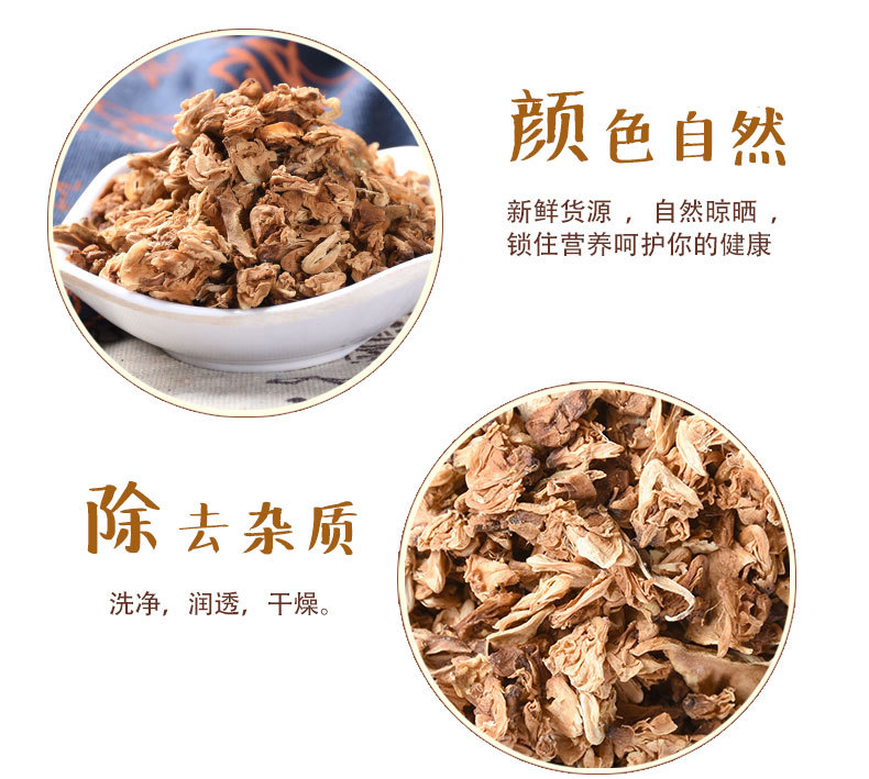 Bian Dou Hua (White Hyacinth Bean Flower) — Dried Food Herb, 500g key features
