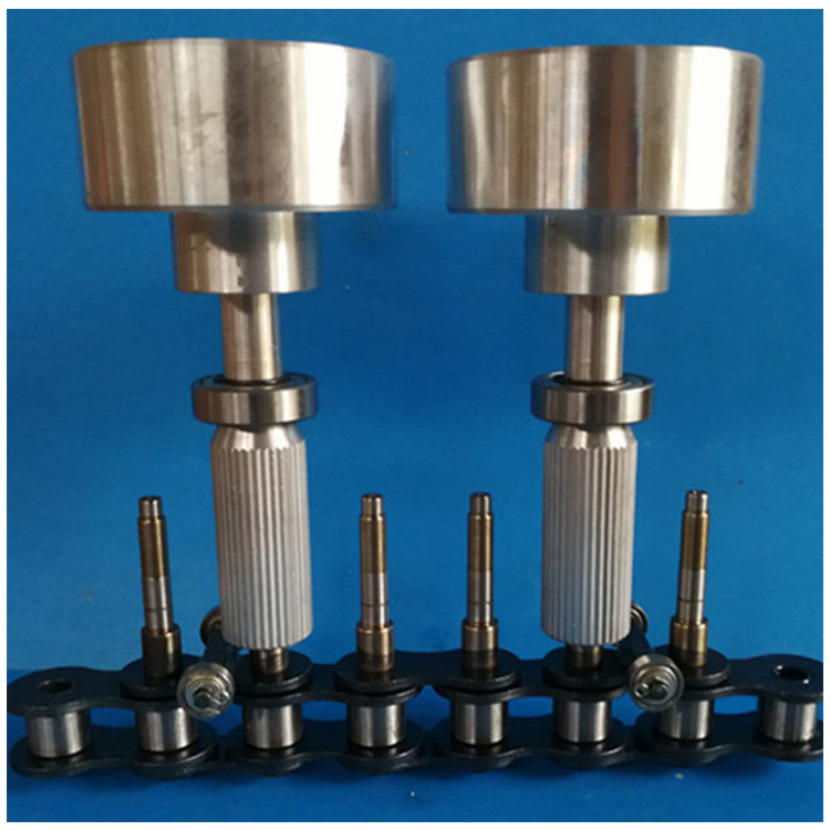 供应多种规格精密锰钢经久加工输送链条 可定 制经济实用输送链条