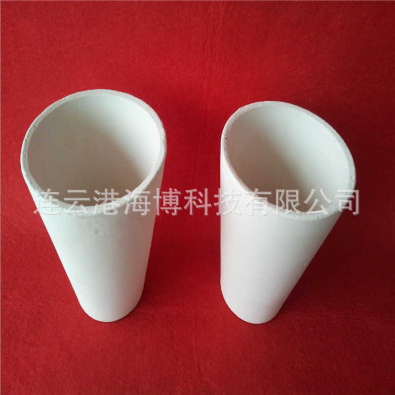 耐高温 氧化镁陶瓷坩埚 圆柱形耐火坩埚