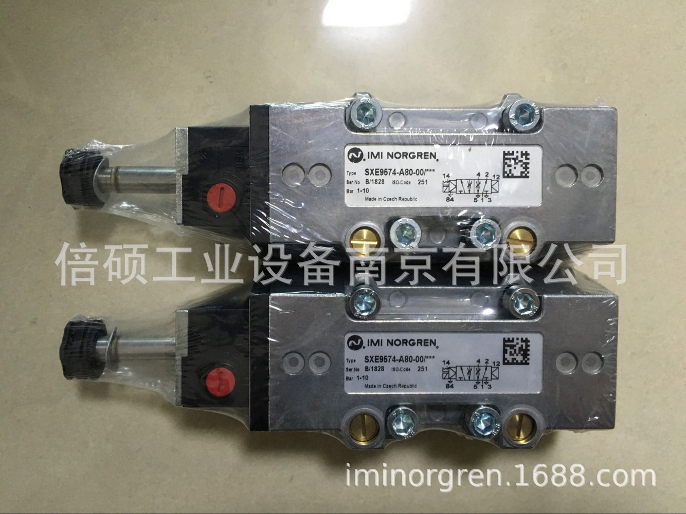 原装诺冠norgren电磁阀SXE9574-A80-00/13J 德国海隆herion宝硕