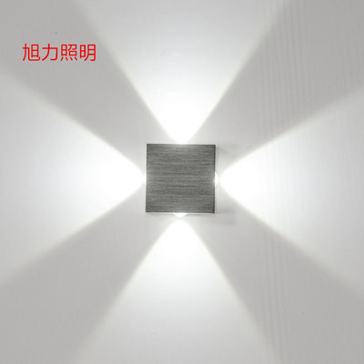 现代玄关室内铝材壁灯卧室床头灯过道灯酒店客厅欧式创意led壁灯