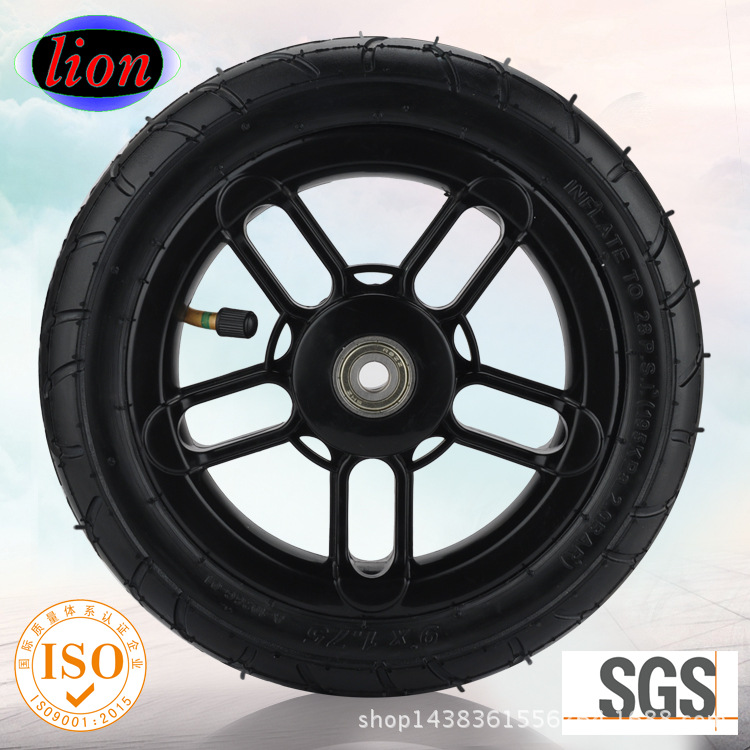 供应高景观婴儿推车童车橡胶轮子12英寸充气橡胶轮