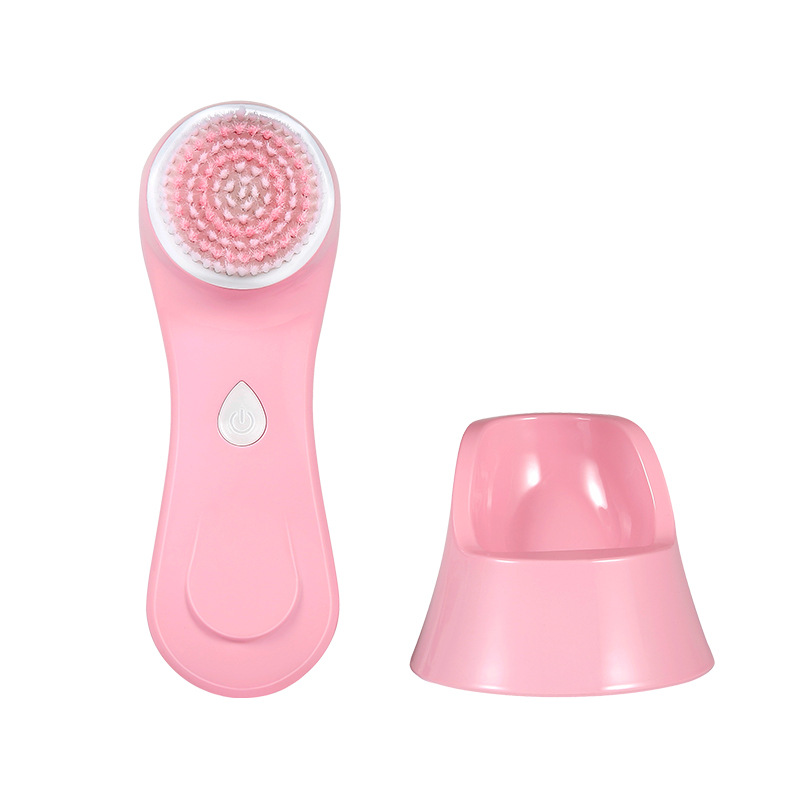 Manufactor OEM Cleansing Ultrasonic wave clean pore Beauty Equipment Europe and America new pattern shock rotate Wash one's face instrument