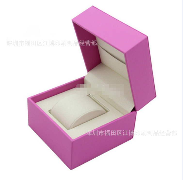 热销超值黑白色袖扣盒玉器包装盒耳环吊坠装饰盒精美手表礼品盒