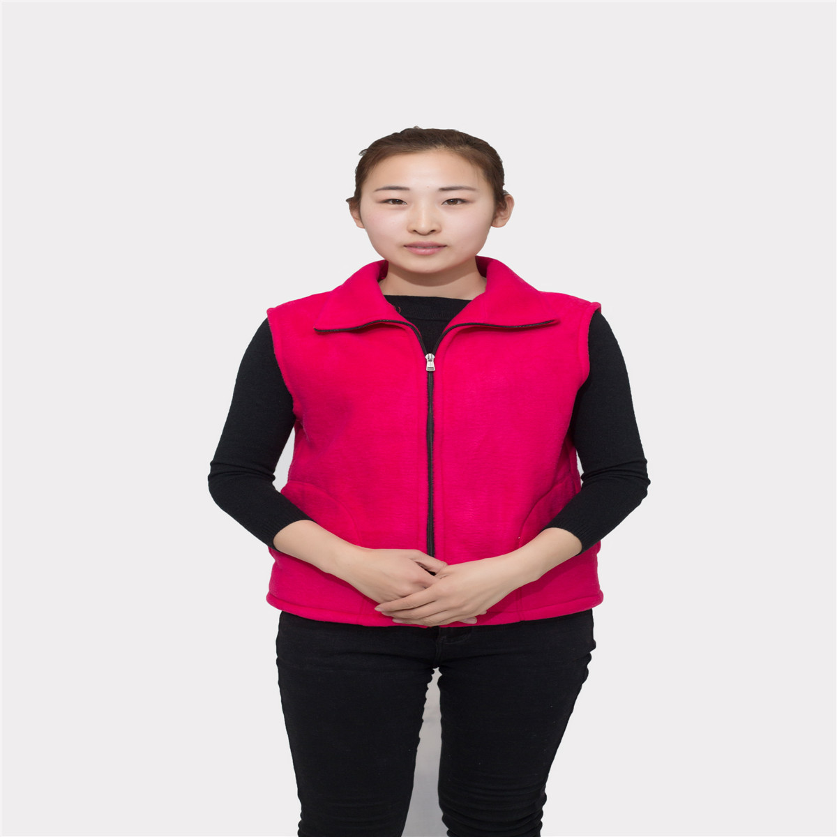 Gilet femme en Polaire polaire - Ref 3434607 Image 13