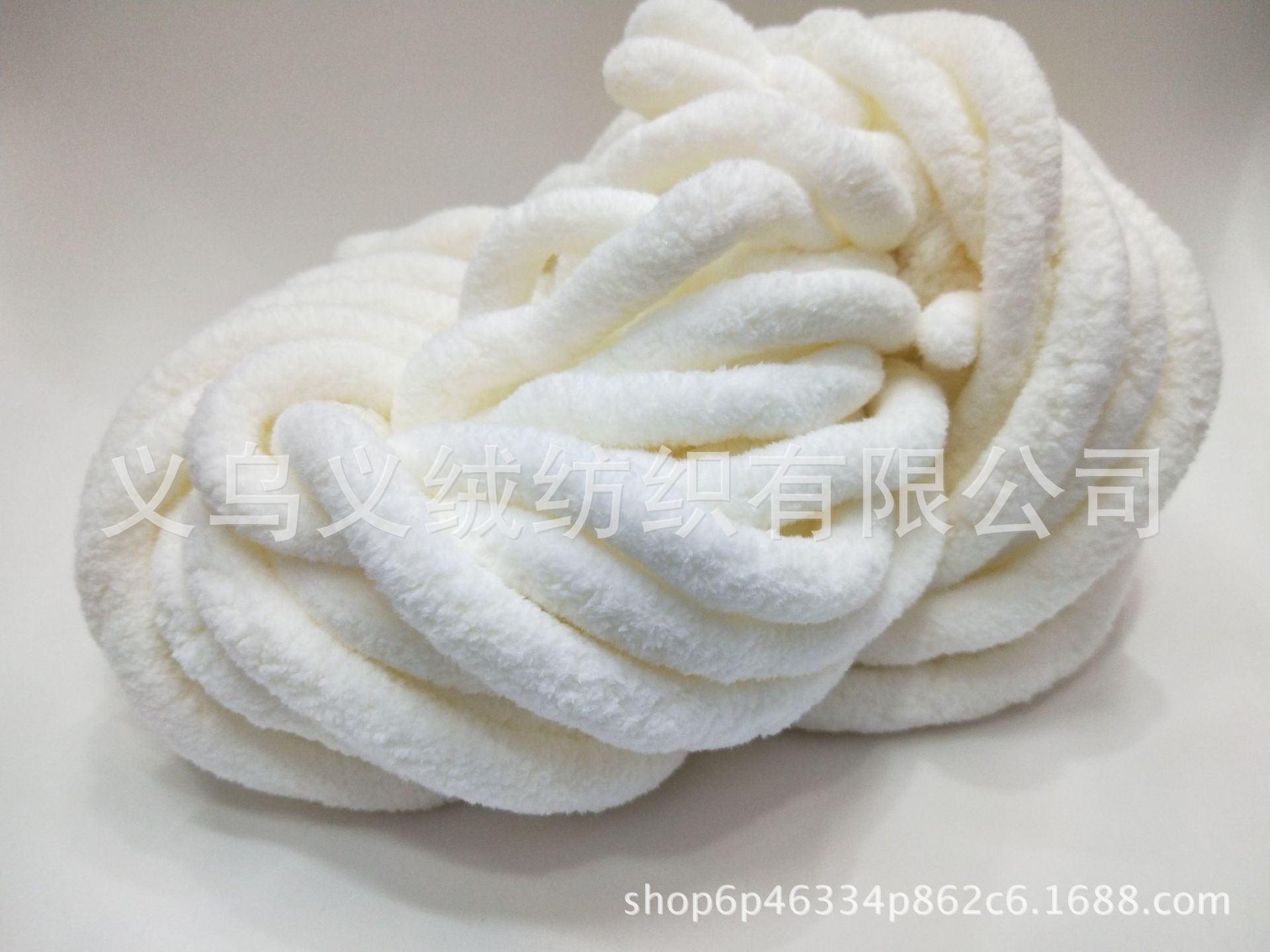 超特粗冰条线 手臂编织垫子地毯帽子围巾线 特种花式纱线