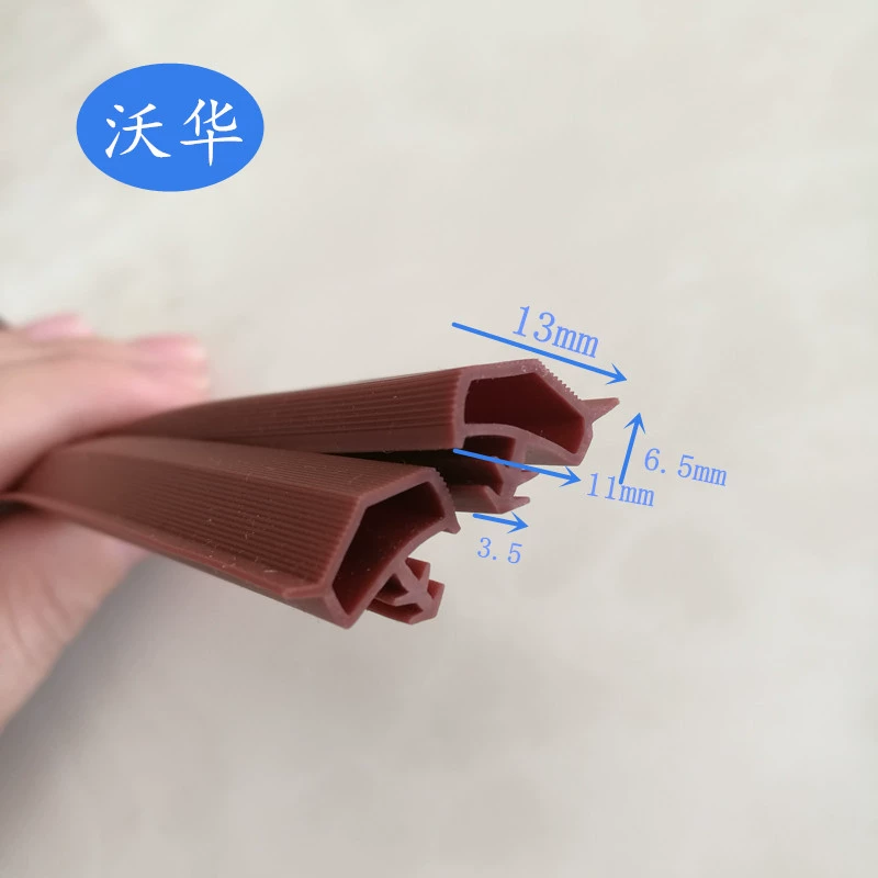 Акустическая уплотнительная лента для внутренней дверной карты Уплотнительная лента для защиты от столкновений из ТПЭ для внутренней двери Тип T Уплотнительная лента для внутренней двери