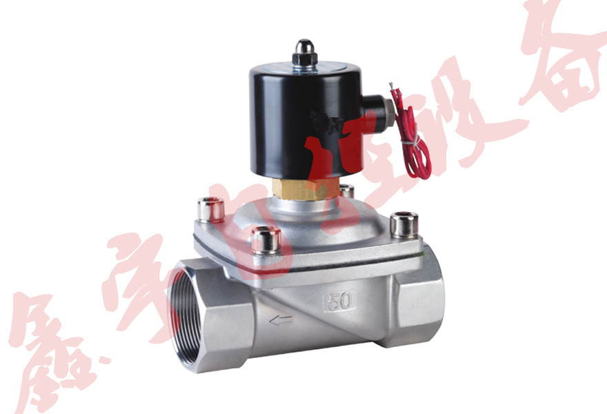 不锈钢二位二通常开电磁阀 2S500-50K 2S400-40K DN50 2寸接口