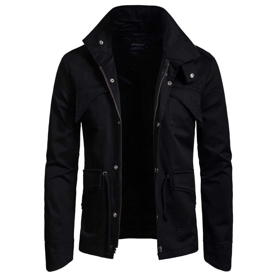 Mens Designer Jacket Solid Color Casual Coat Male Jacket With Pocket