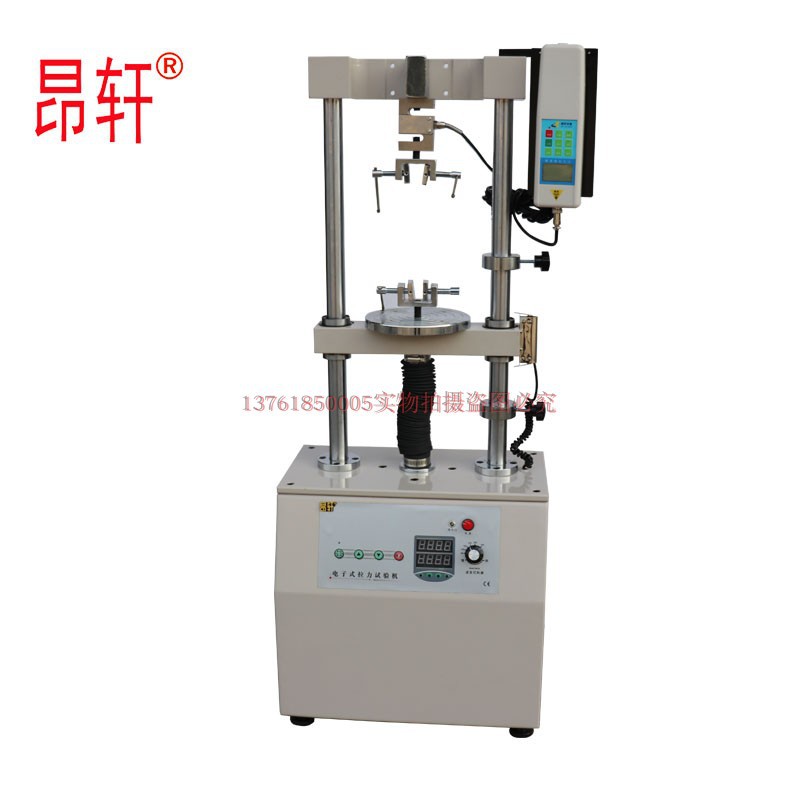 ADV电动双柱拉力试验机5K立式测试仪300kg数显压力试验机