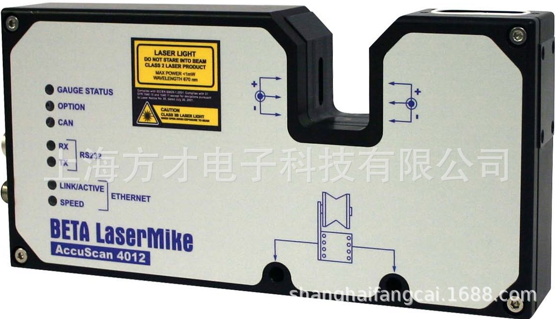 美国 Beta AS4010单轴激光测径仪