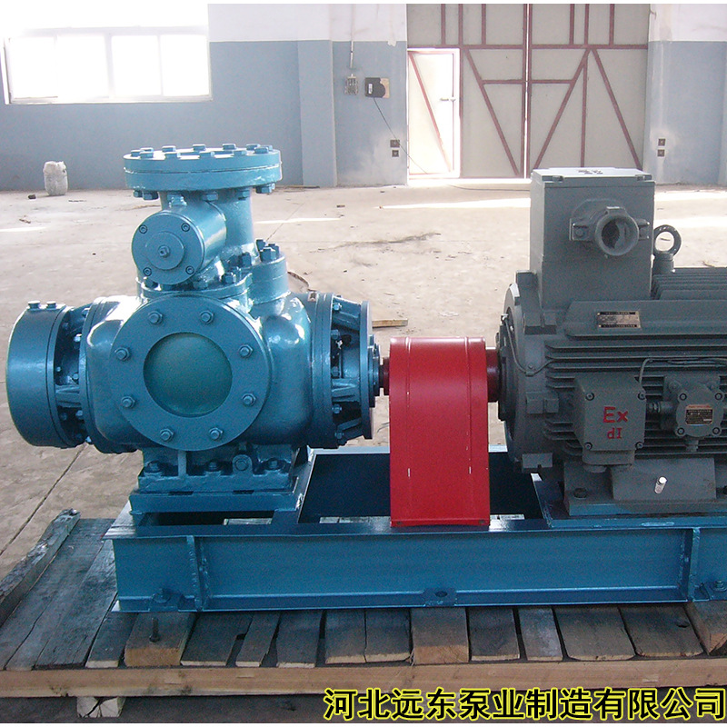 W6.4Zi-25M1W73双螺杆泵输送乳胶漆在炼油厂-远东泵业