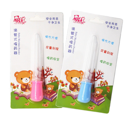 Manufacturer baby dropper type medicine feeder baby anti-choking silicone dropper medicine feeder with scale suction ball dropper 5ml
