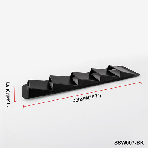 Car General Modification Decoration Accessories Car Spare Parts ABS Radiator Hood Air Inlet Panel Car Supplies