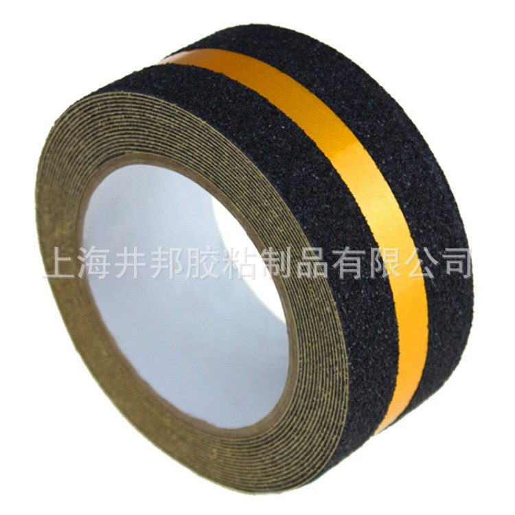Individual yellow retroreflective non-slip hair band