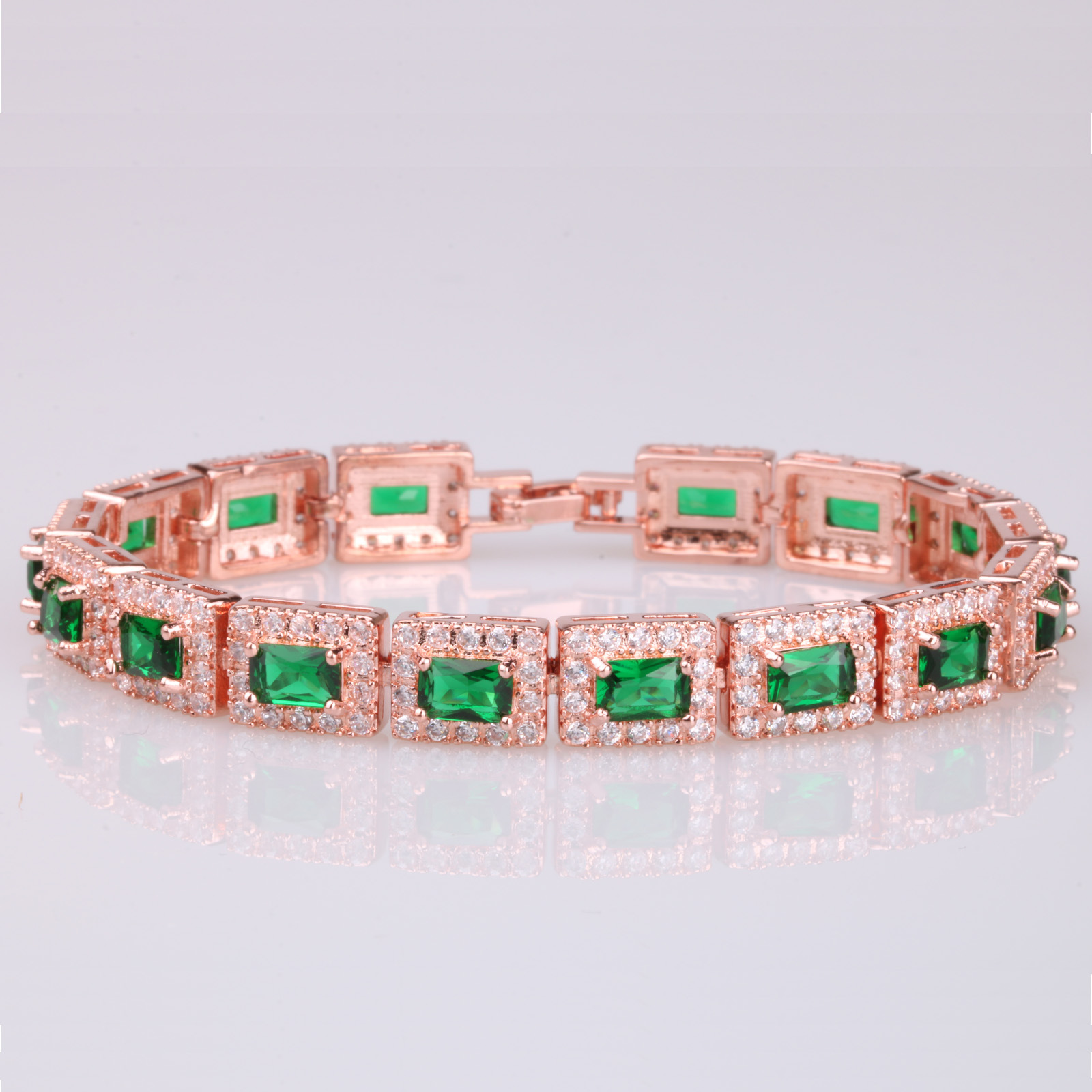 Zircon Link Bracelet For Women Starry Sky Style Diamond Bangle_voghion.com