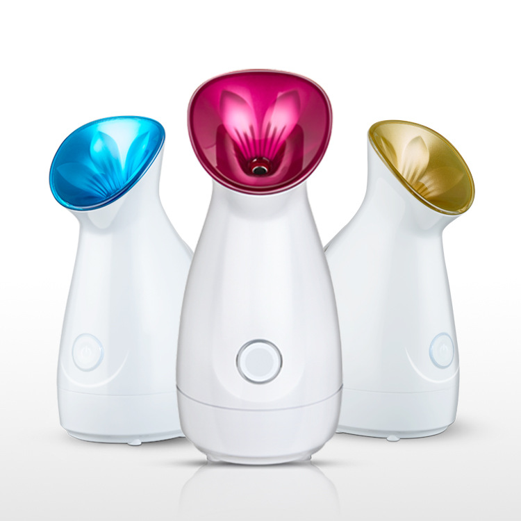 冷热双喷蒸脸器智能喷雾补水仪美容仪OEM110V美规 230V欧规厂家|ms