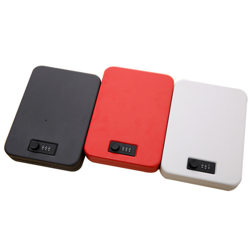 Direct selling portable handgun safe jewelry treasure cash car insurance box anti-theft key box one-piece dropshipping