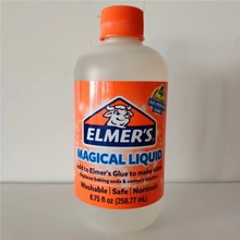 牛头胶白胶透明胶史莱姆水晶活化剂代替硼砂水苏打水elmers