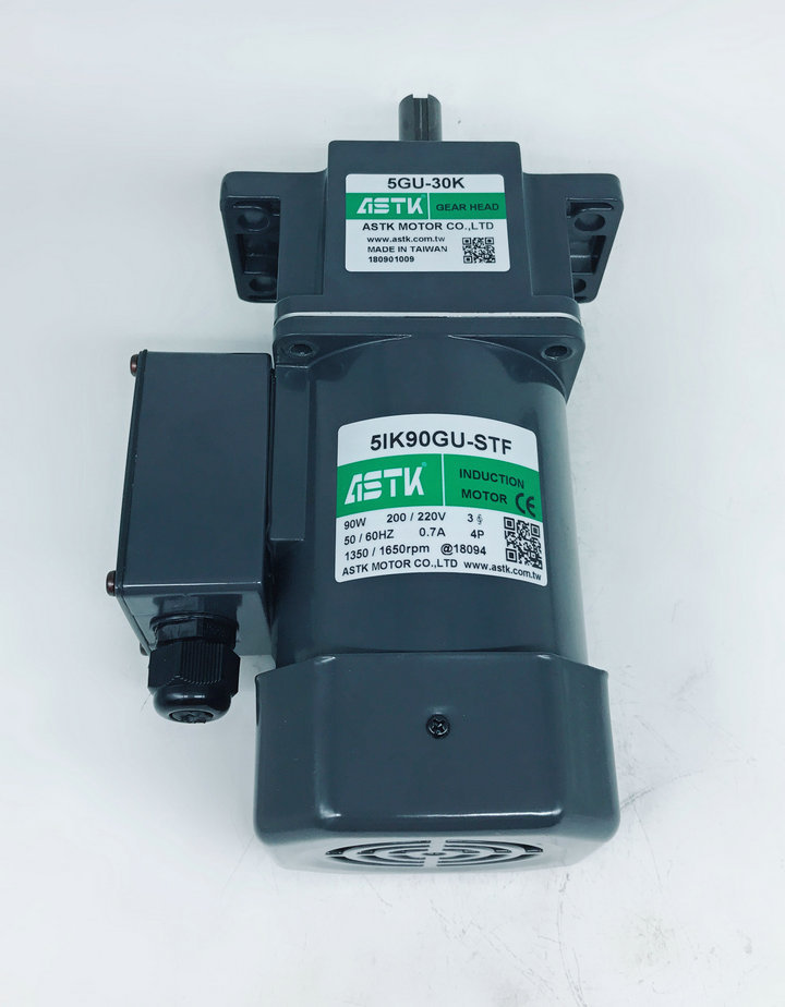 厂家直销5IK90GU-STF 5GU30K减速电机海鑫STK牌现货台湾产
